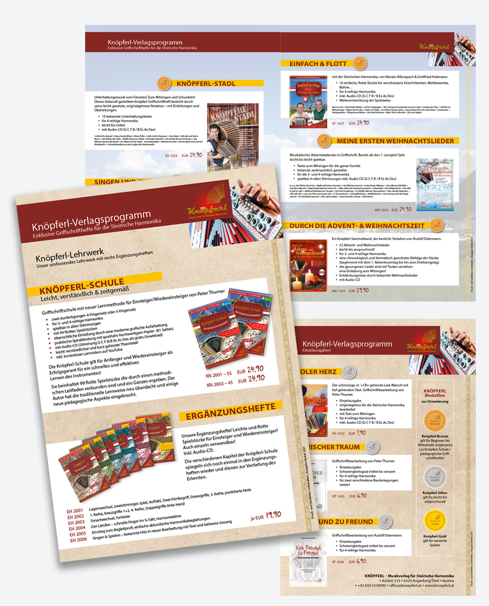 Musikverlag für Steirische Harmonika Verlagsprogramm